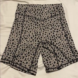 Balance Athletica Snow Leopard Biker Shorts